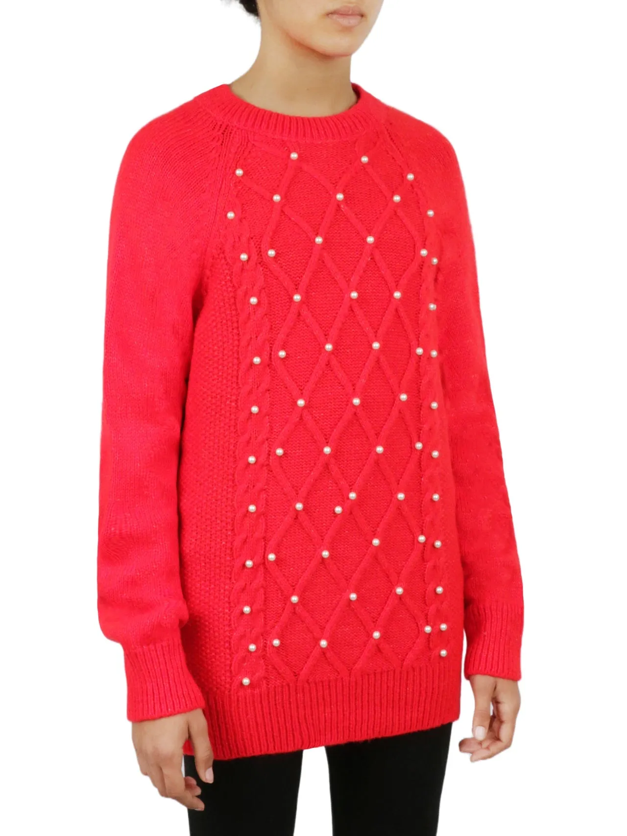 #1 Best Seller: Embellished Cable Pullover  Limited Stock!