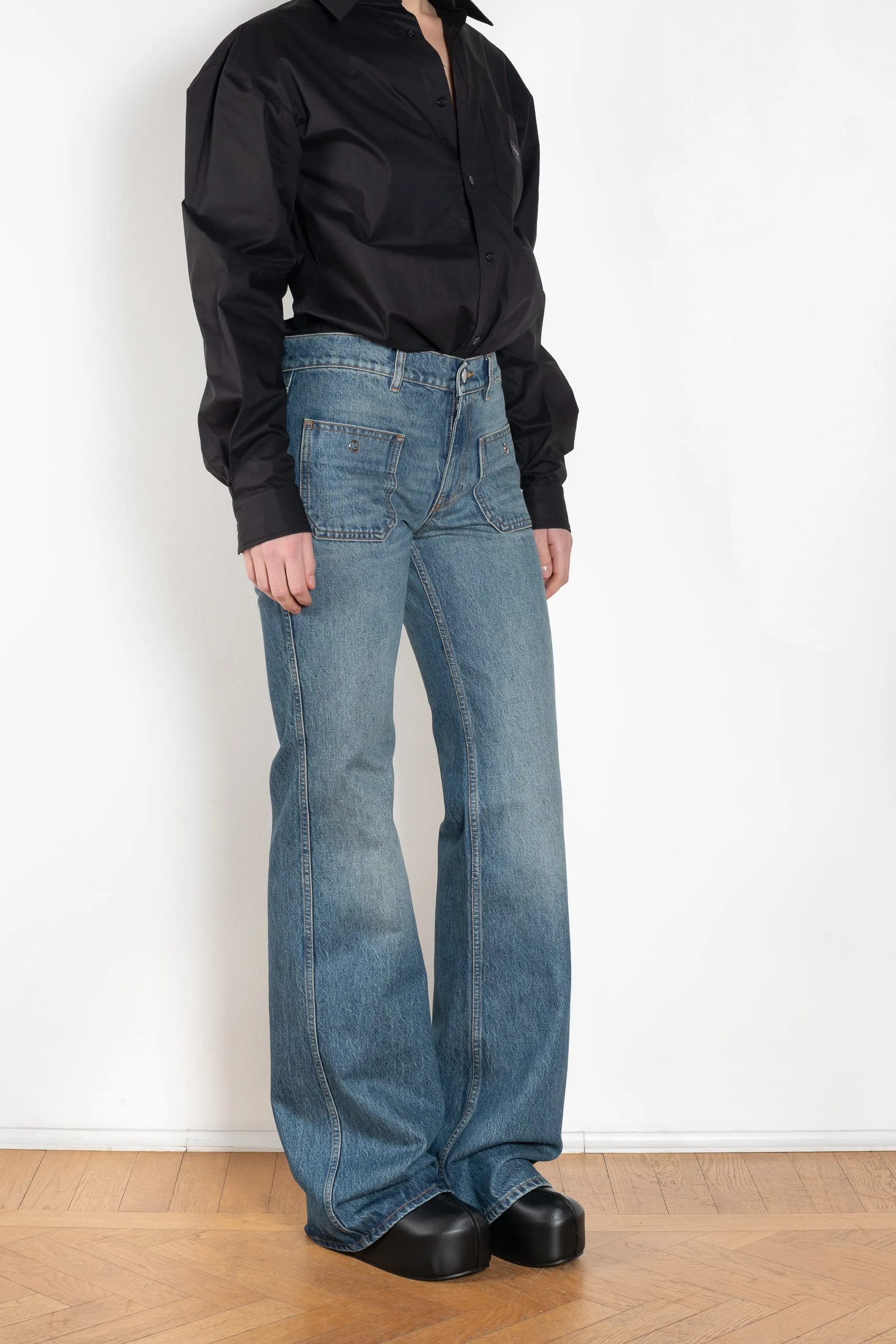 4PKT Straight Leg Denim