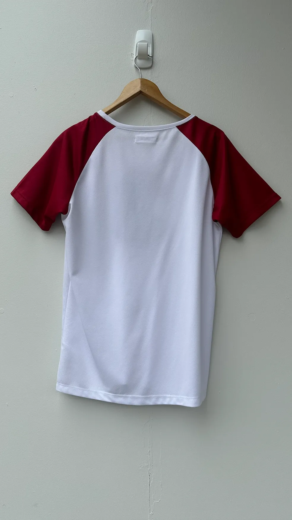 ANINE BING 3 TEE - WHITE RED  - PRE LOVED