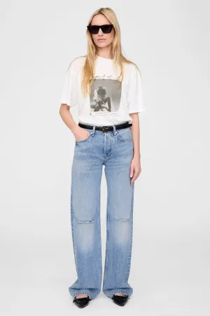 Ashton Tee Spirit - Ivory -ANINE BING