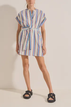 ATHENA TUNIC DRESS - MYKONOS STRIPE - ILIO NEMA