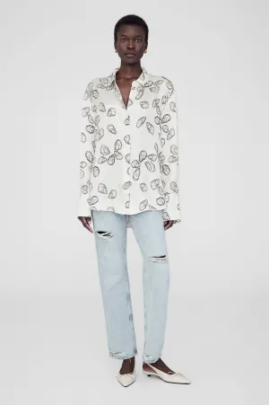 2025 Fashion Trends Avalon Shirt - Bone Oyster -ANINE BING