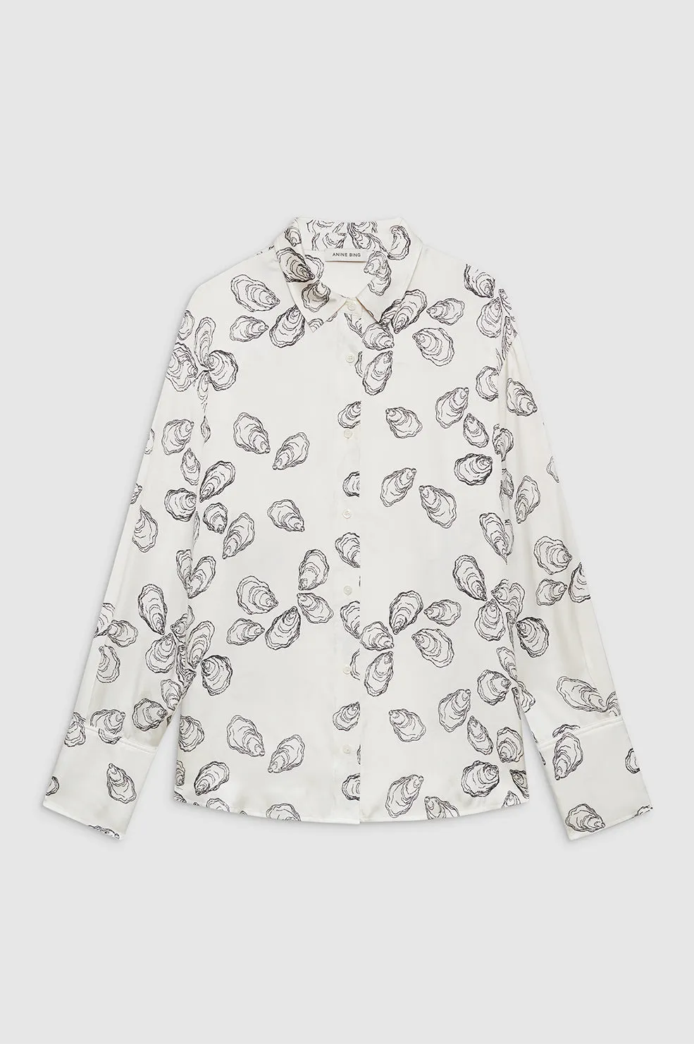 2025 Fashion Trends Avalon Shirt - Bone Oyster -ANINE BING
