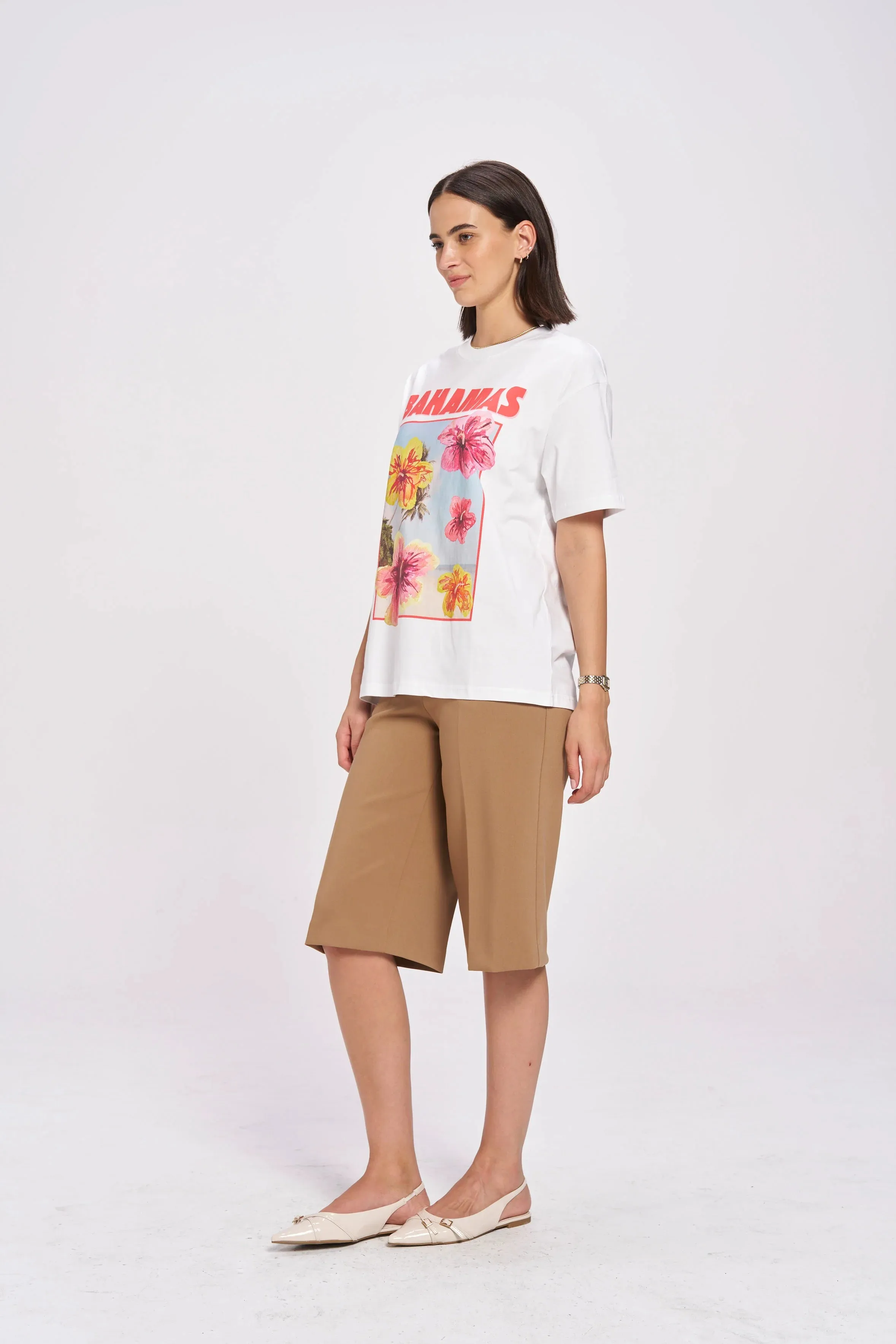 BAHAMAS T-SHIRT - WHITE - MAKU