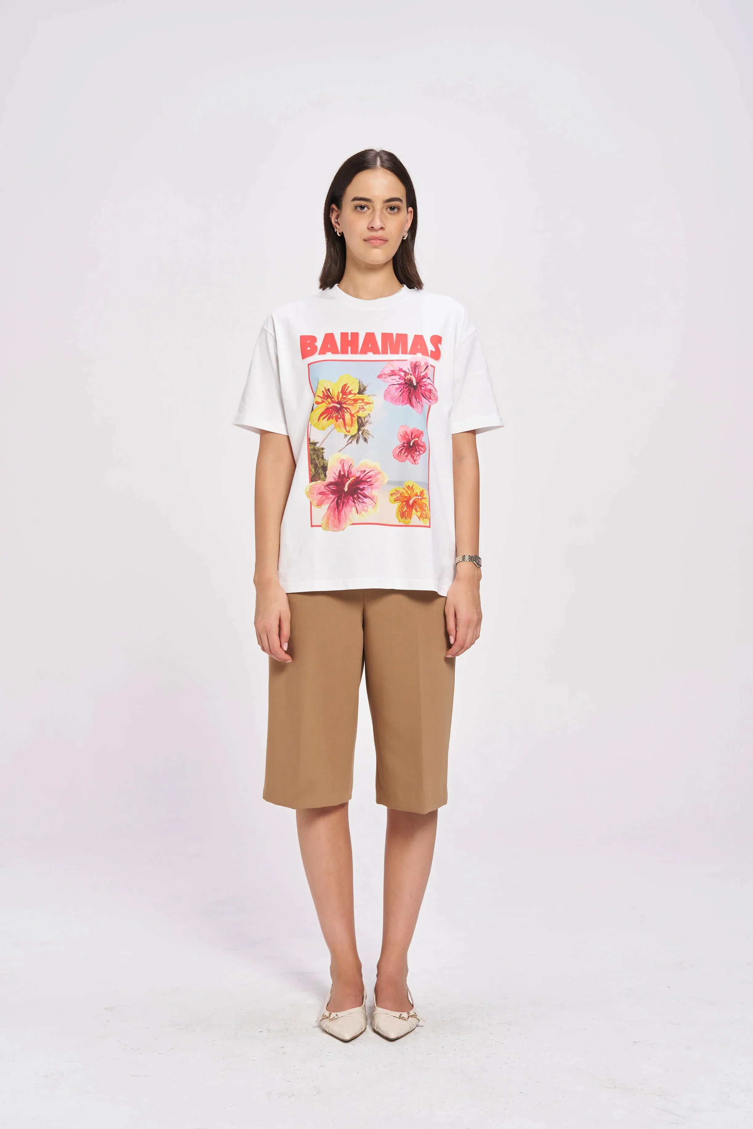 BAHAMAS T-SHIRT - WHITE - MAKU