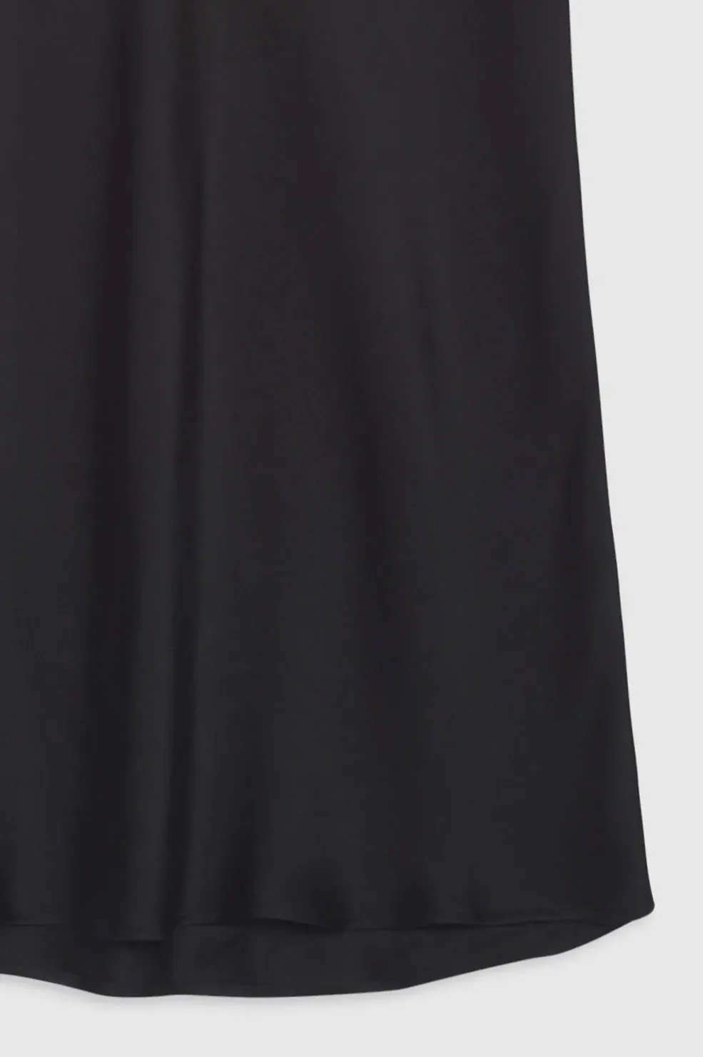 Bar Silk Skirt - Black -ANINE BING