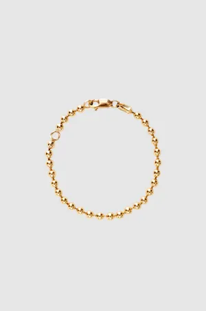 Beaded Bracelet - 14k Gold -ANINE BING