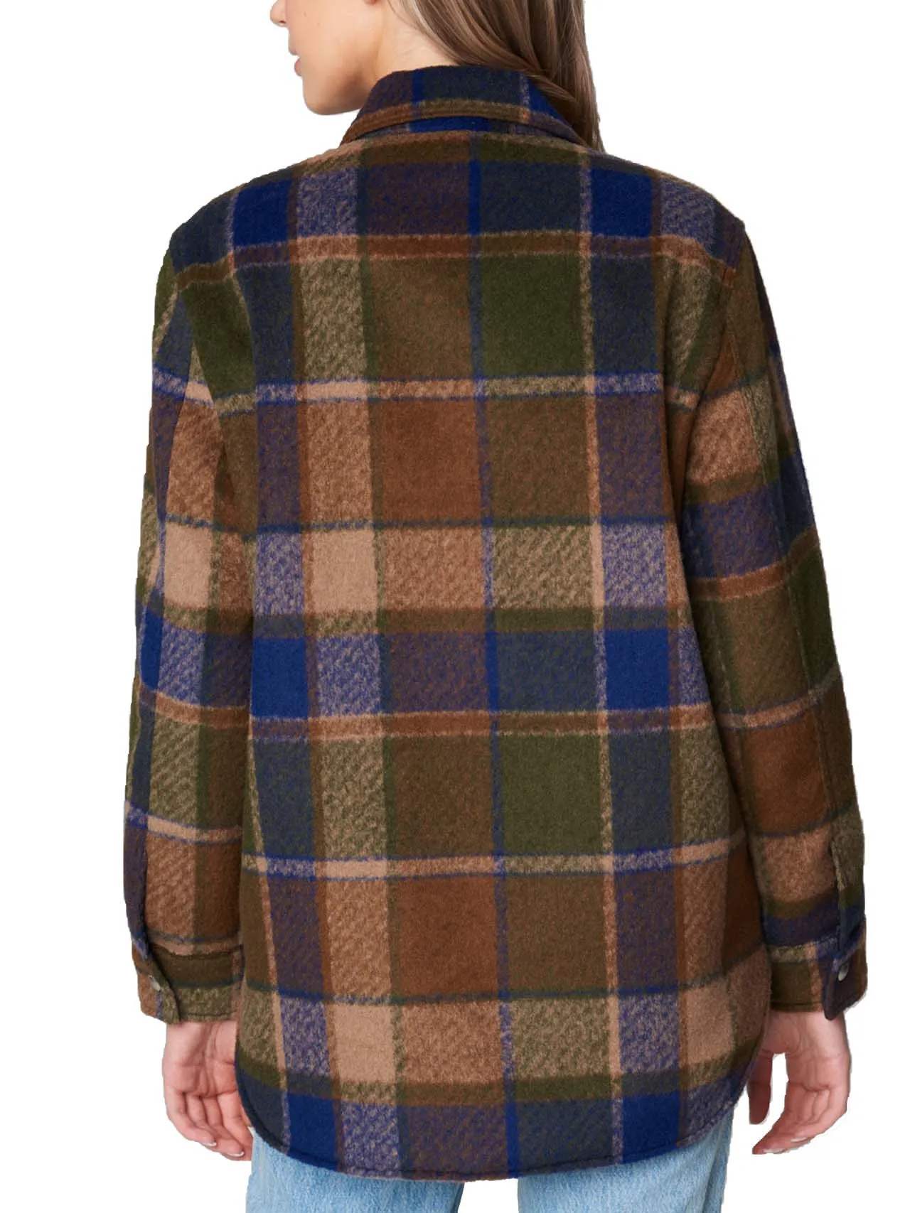 Best-Selling Multi Color Plaid Shacket  Dont Miss Out!