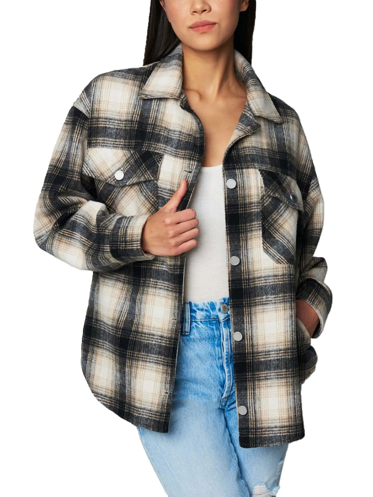 Best-Selling Multi-Color Plaid Shacket  Limited Availability!