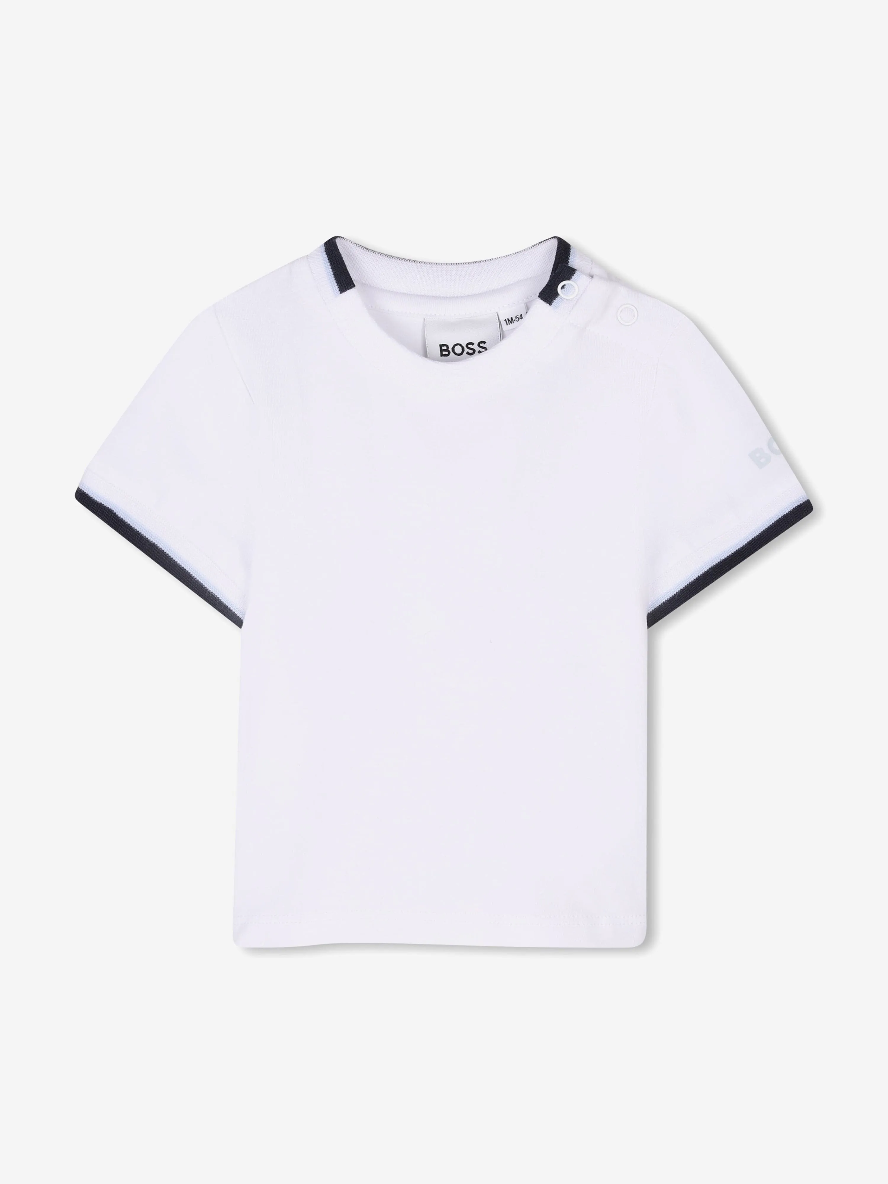 BOSS Baby Boys Dungarees Set in Navy