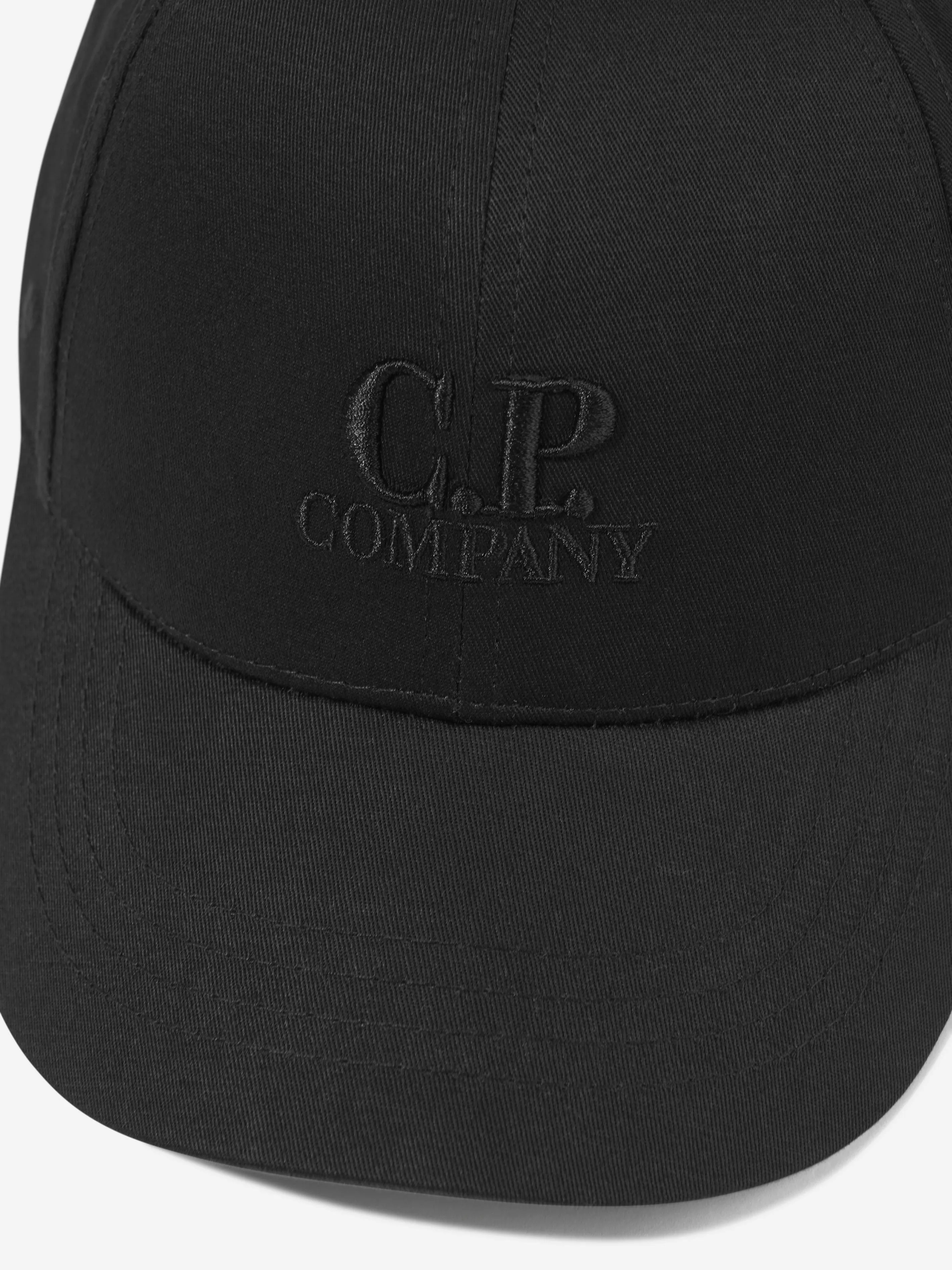 Boys Logo Goggle Cap in Black