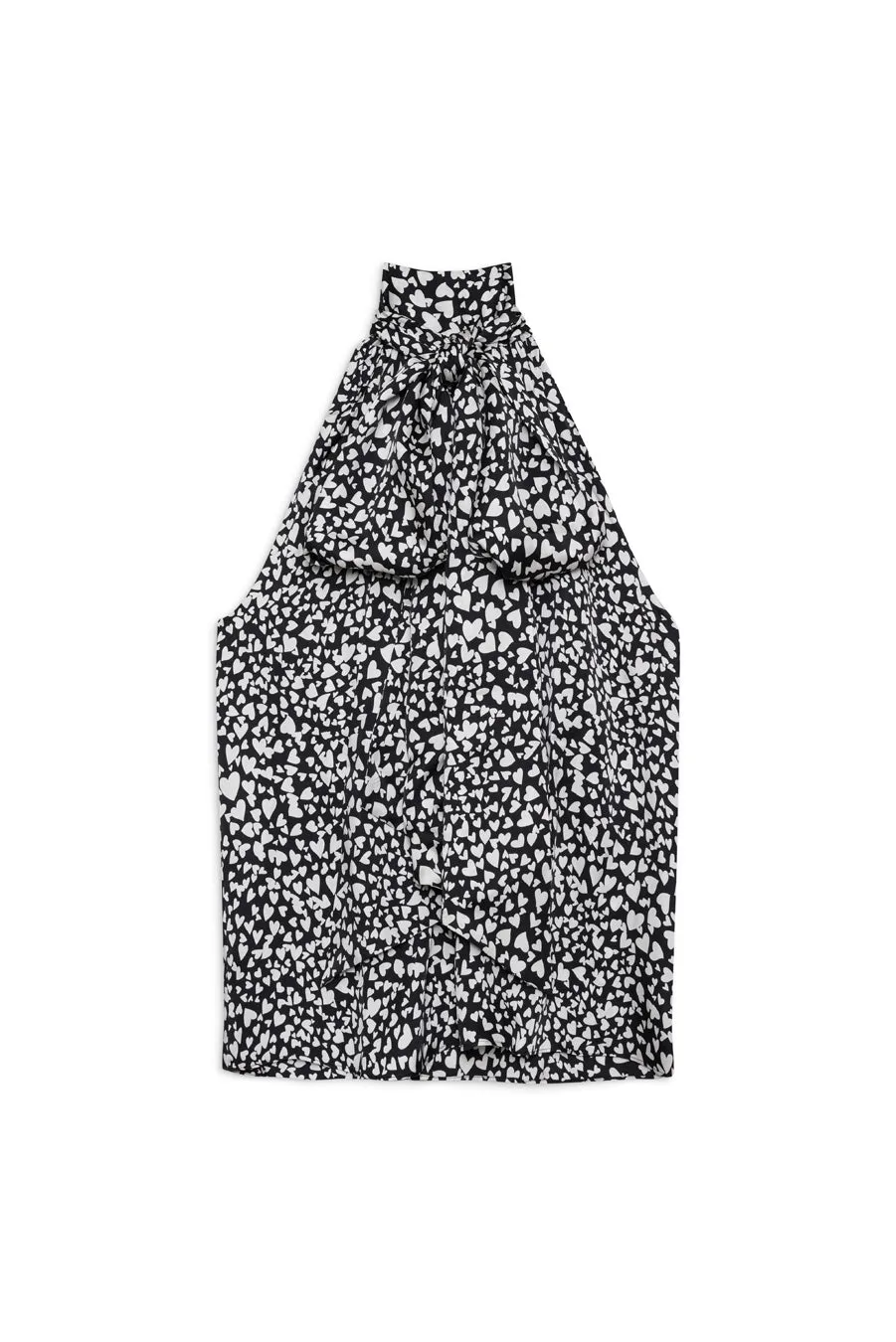 BROOKE TOP - BLACK AND WHITE HEART - ANINE BING
