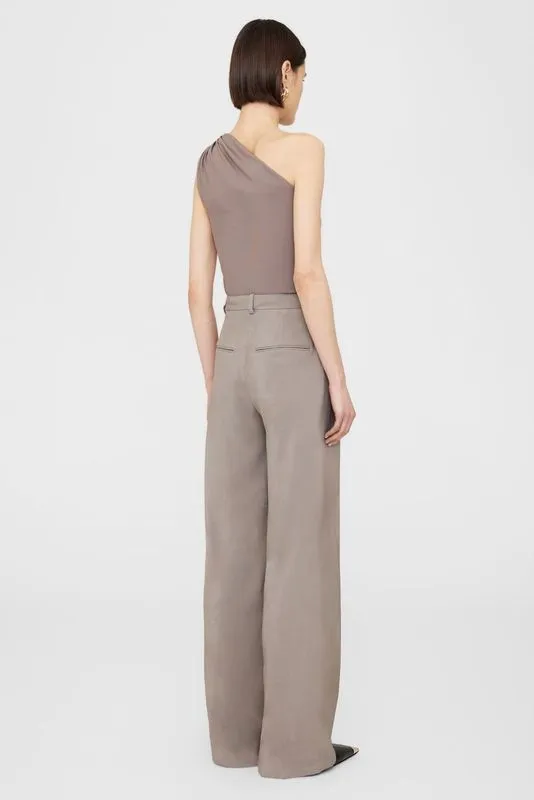 2025 FASHION TRENDS FOR WOMEN CAMILA TOP - IRON - ANINE BING