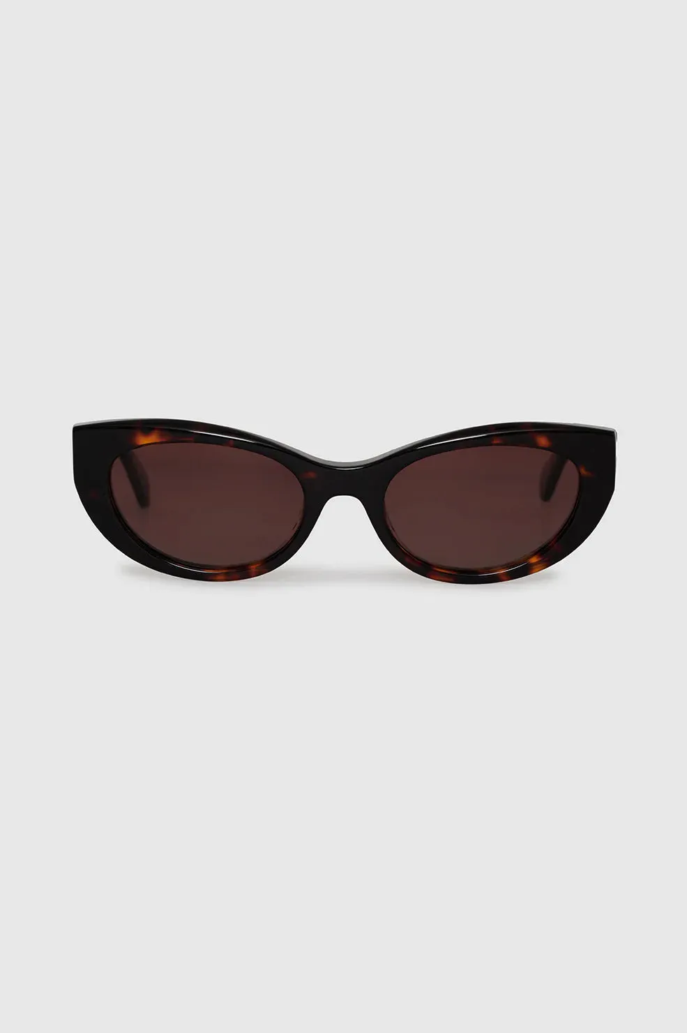 CANNES SUNGLASSES - DARK TORTOISE - ANINE BING