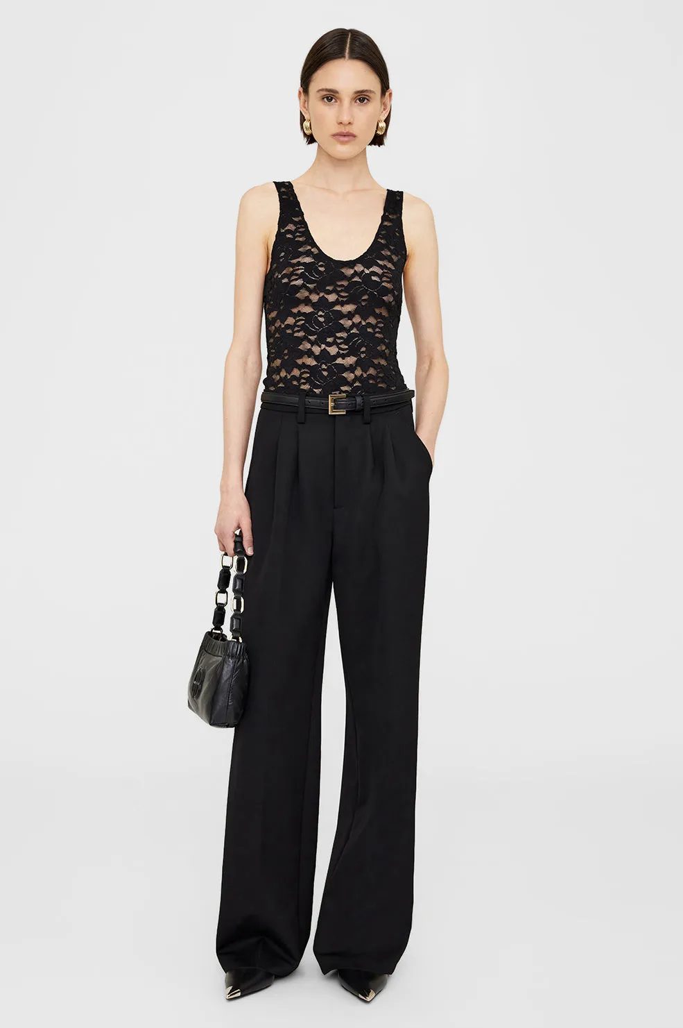 Carrie Pant - Black -ANINE BING