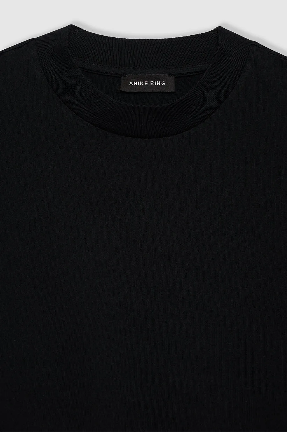 2025 Fashion Trends Caspen Tee - Black -ANINE BING