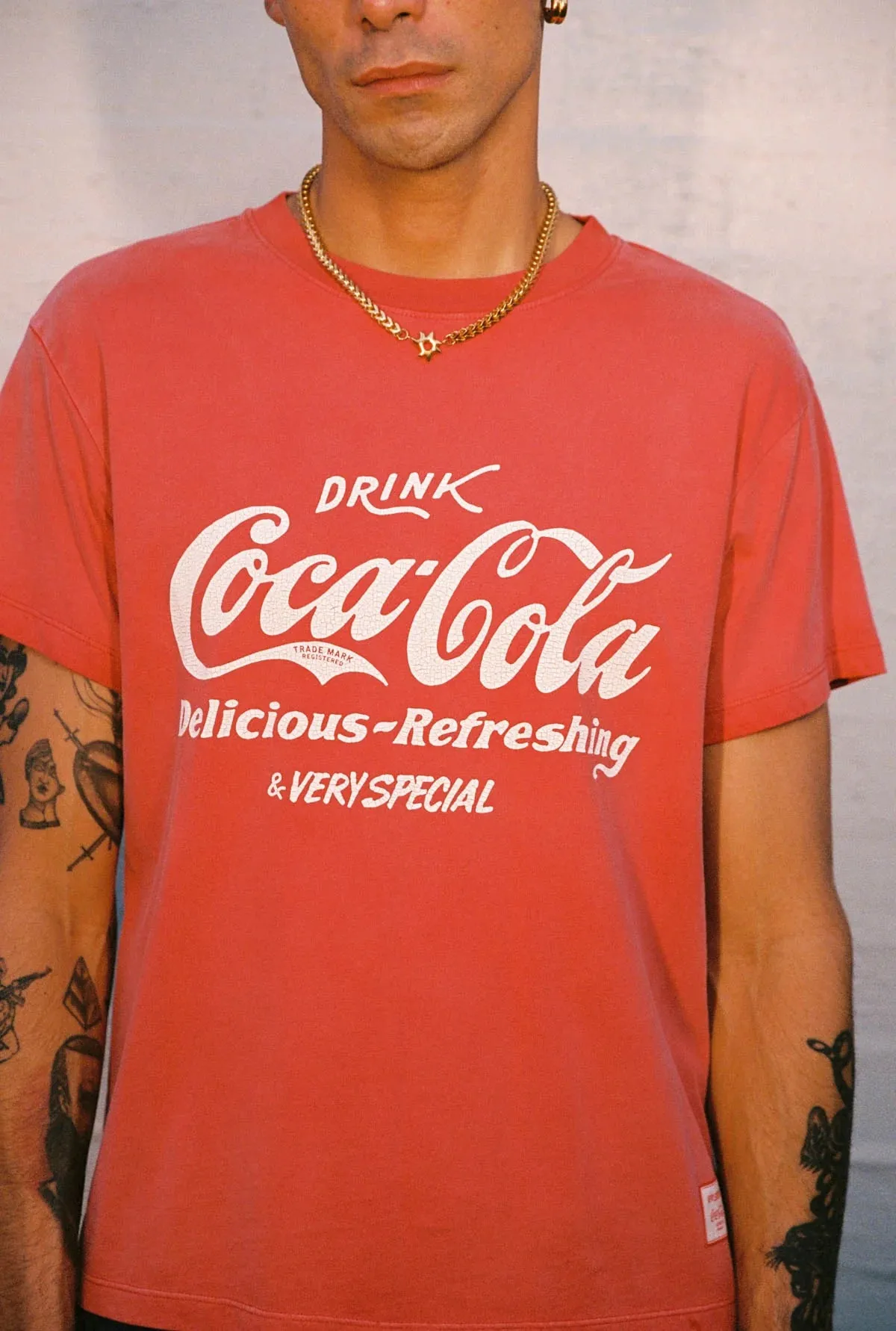 CLASSIC COKE LOGO TEE -  SOMETHING VERY SPECIAL