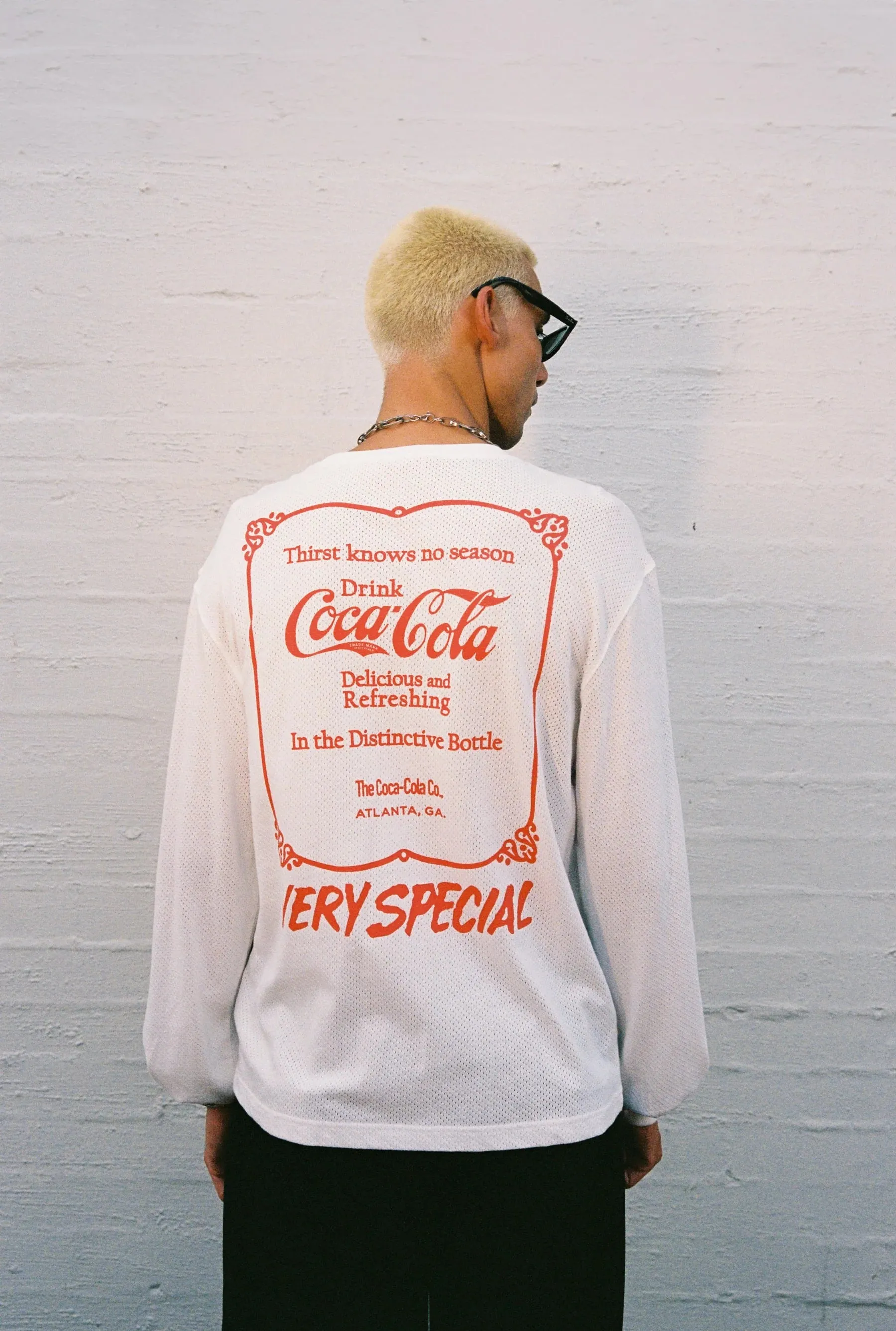 CLASSIC COKE RACING LS MESH TEE - SOMETHING VERY SPECIAL