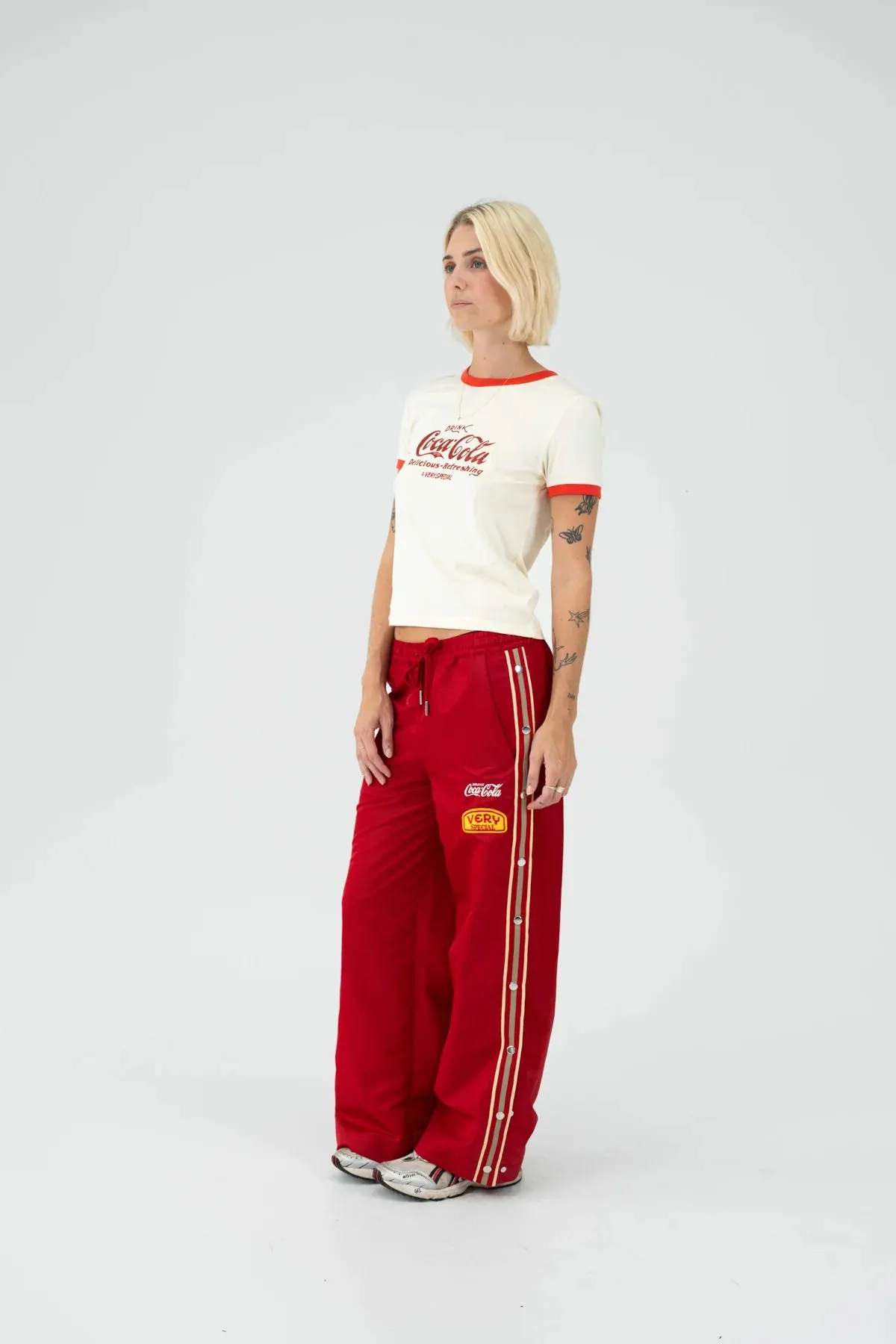CLASSIC COKE RACING NYLON PANT -  SOMETHING VERY SPECIAL