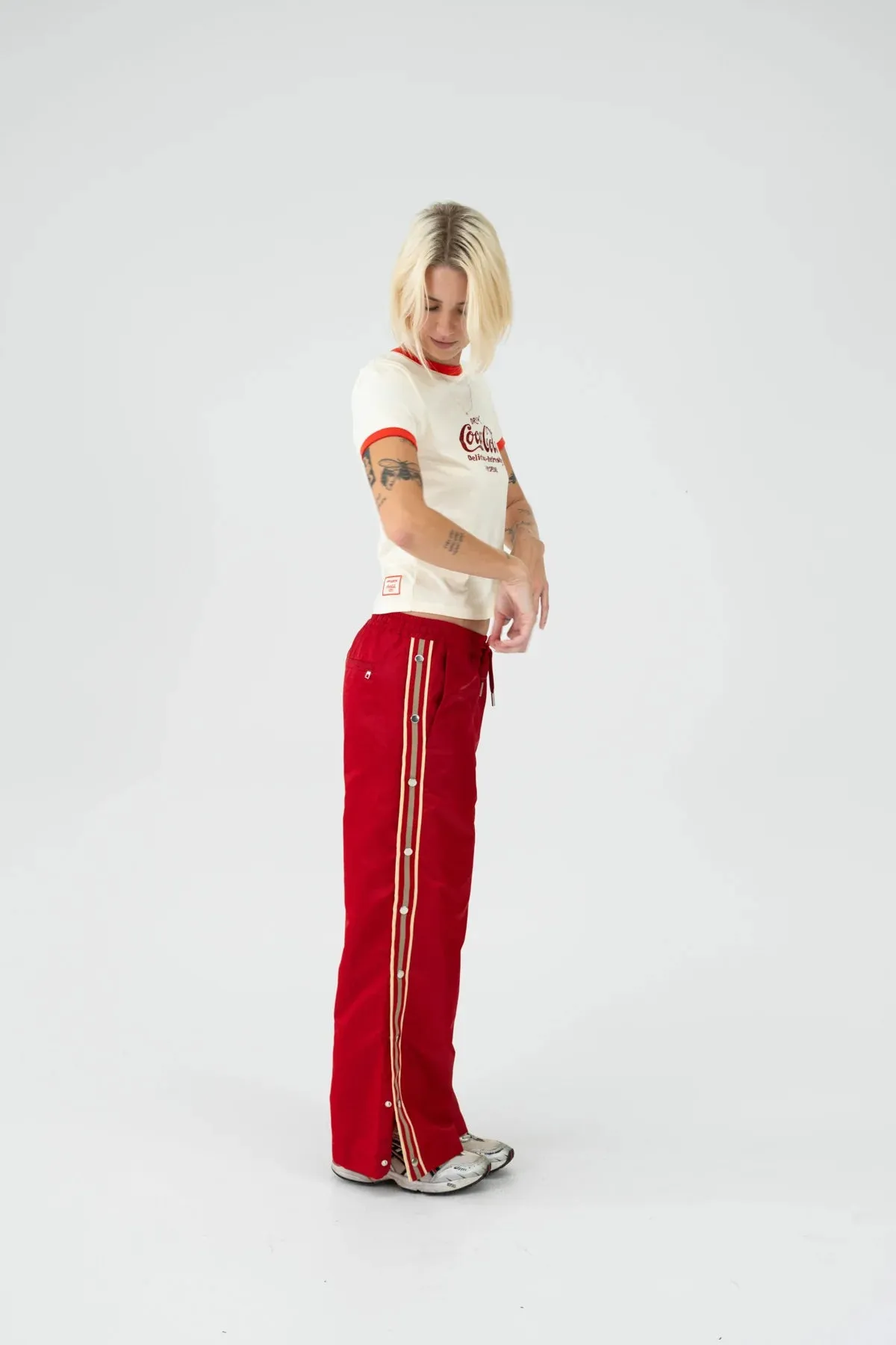 CLASSIC COKE RACING NYLON PANT -  SOMETHING VERY SPECIAL