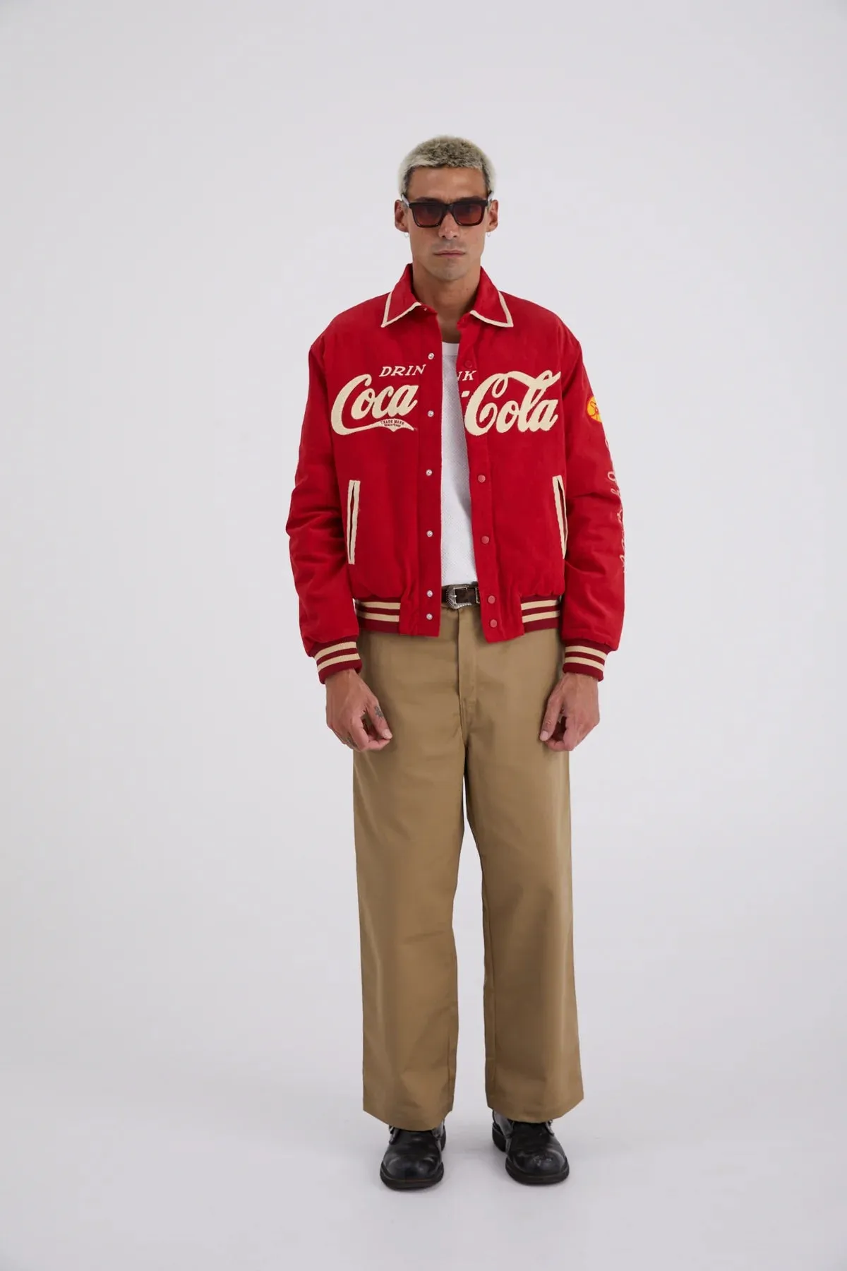 CLASSIC CORD VARSITY JACKET -  SOMETHING VERY SPECIAL