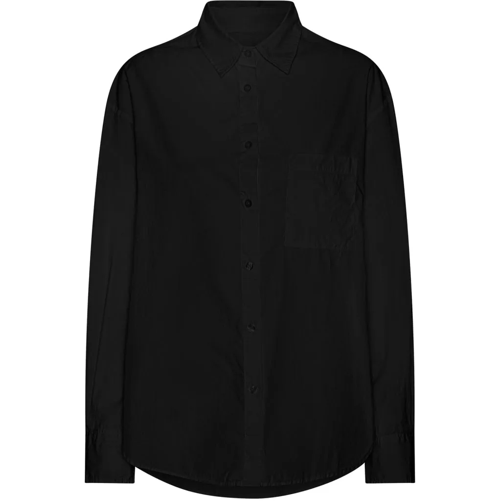 COLORFUL STANDARD - ORGANIC OVERSIZED SHIRT - BLACK