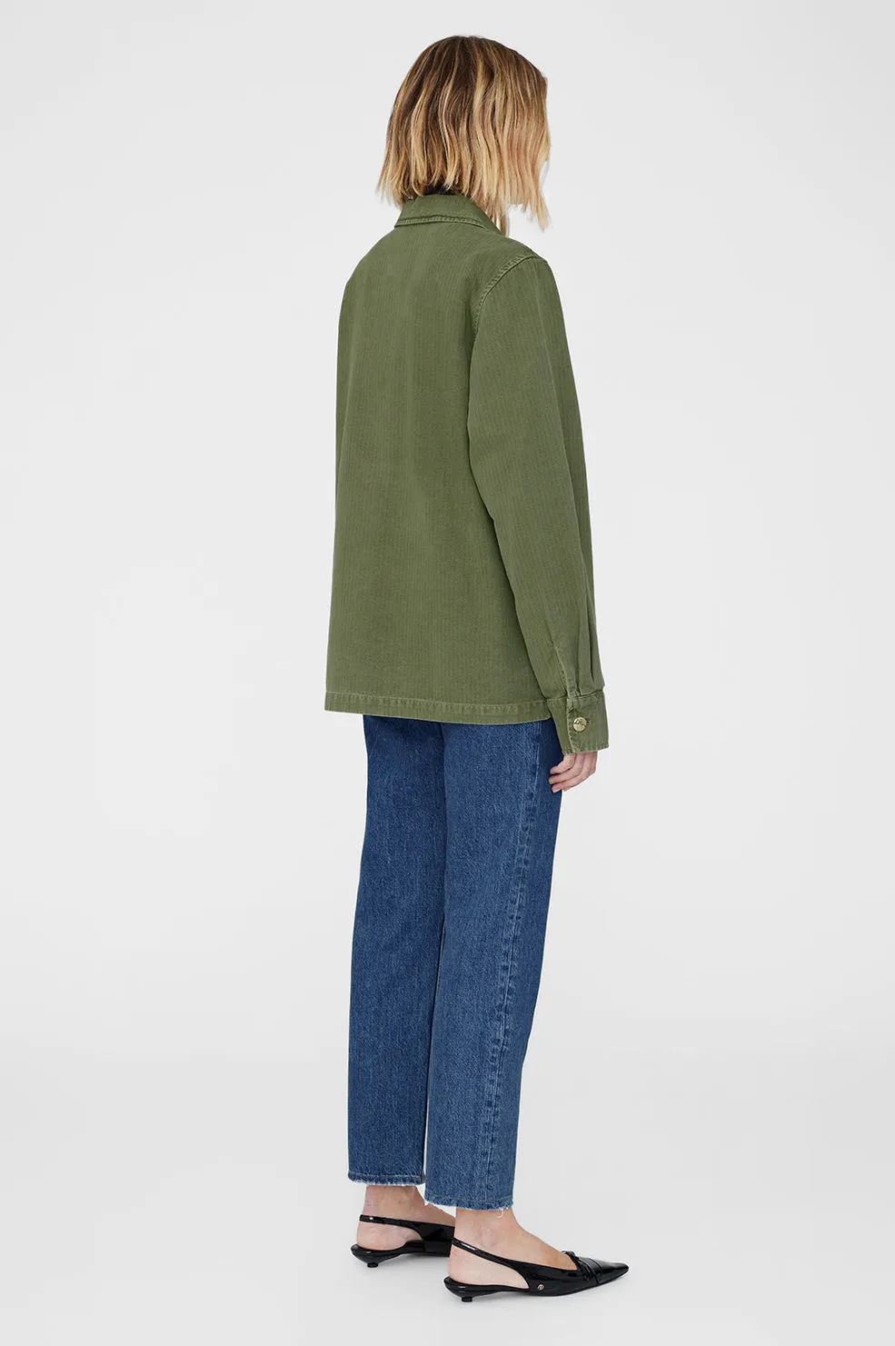 Corey Jacket - Army Green -ANINE BING