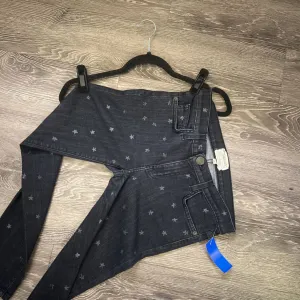 Current Elliott Star Print Dark Skinny JEANS 27
