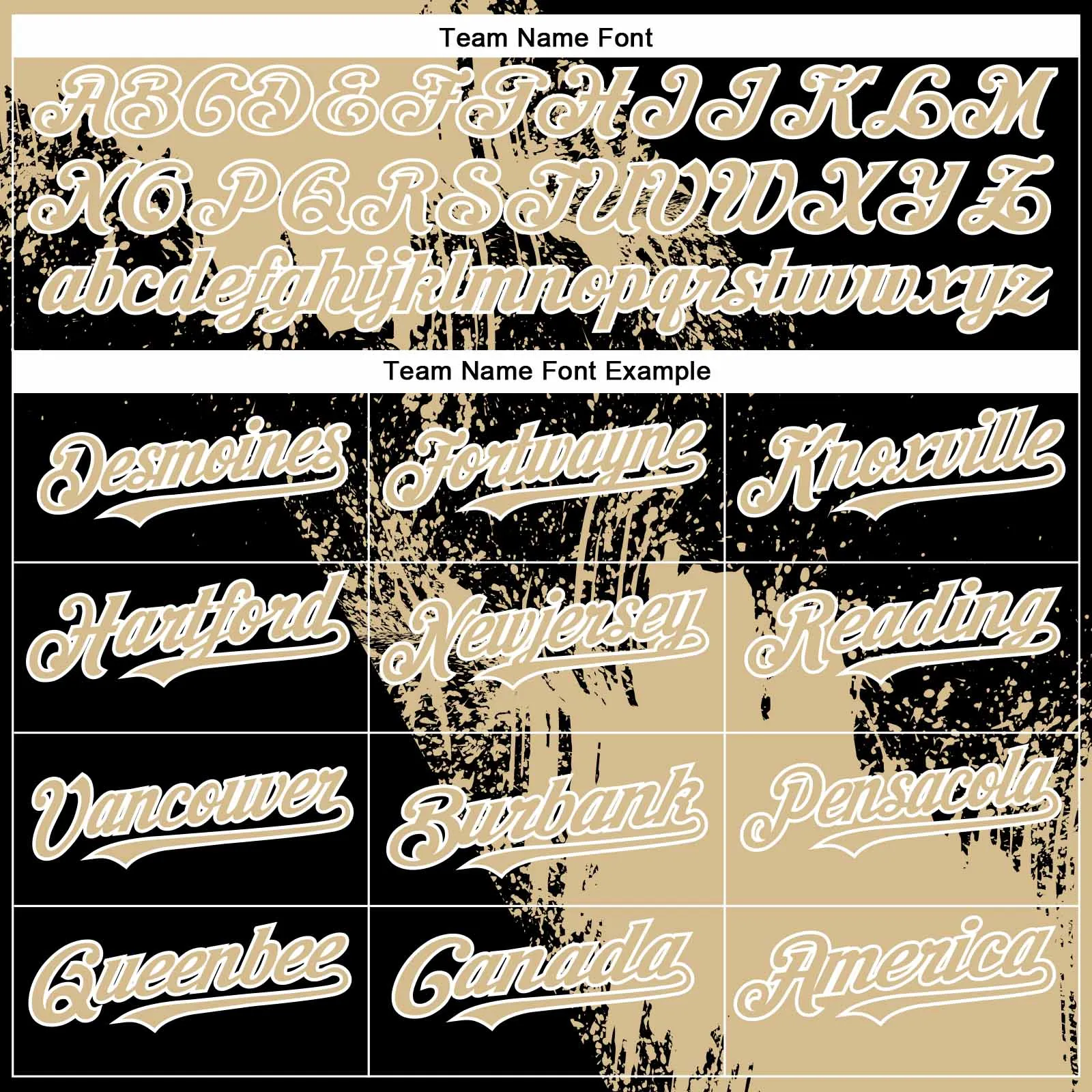 Custom Vegas Gold Black-White 3D Pattern Abstract Brush Stroke Two-Button Unisex Softball Jersey