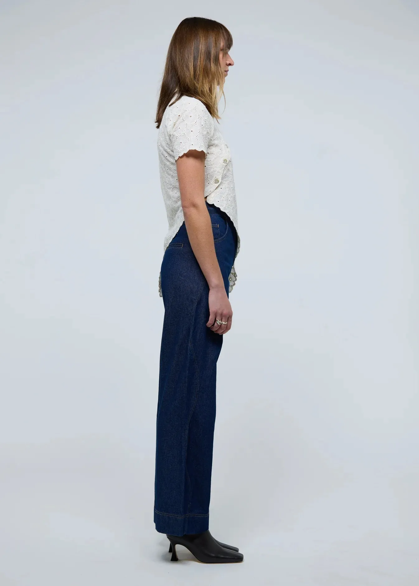 DAISY ASSYMETRIC TOP - SAY THE LABEL