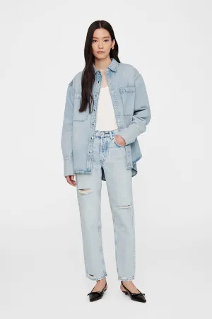 2025 Fashion Trends Dante Shirt - Bleached Blue -ANINE BING