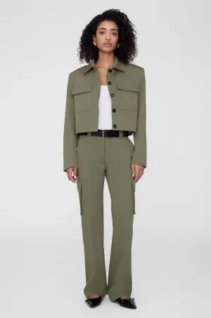 2025 Fashion Trends Dayton Jacket - Olive -ANINE BING