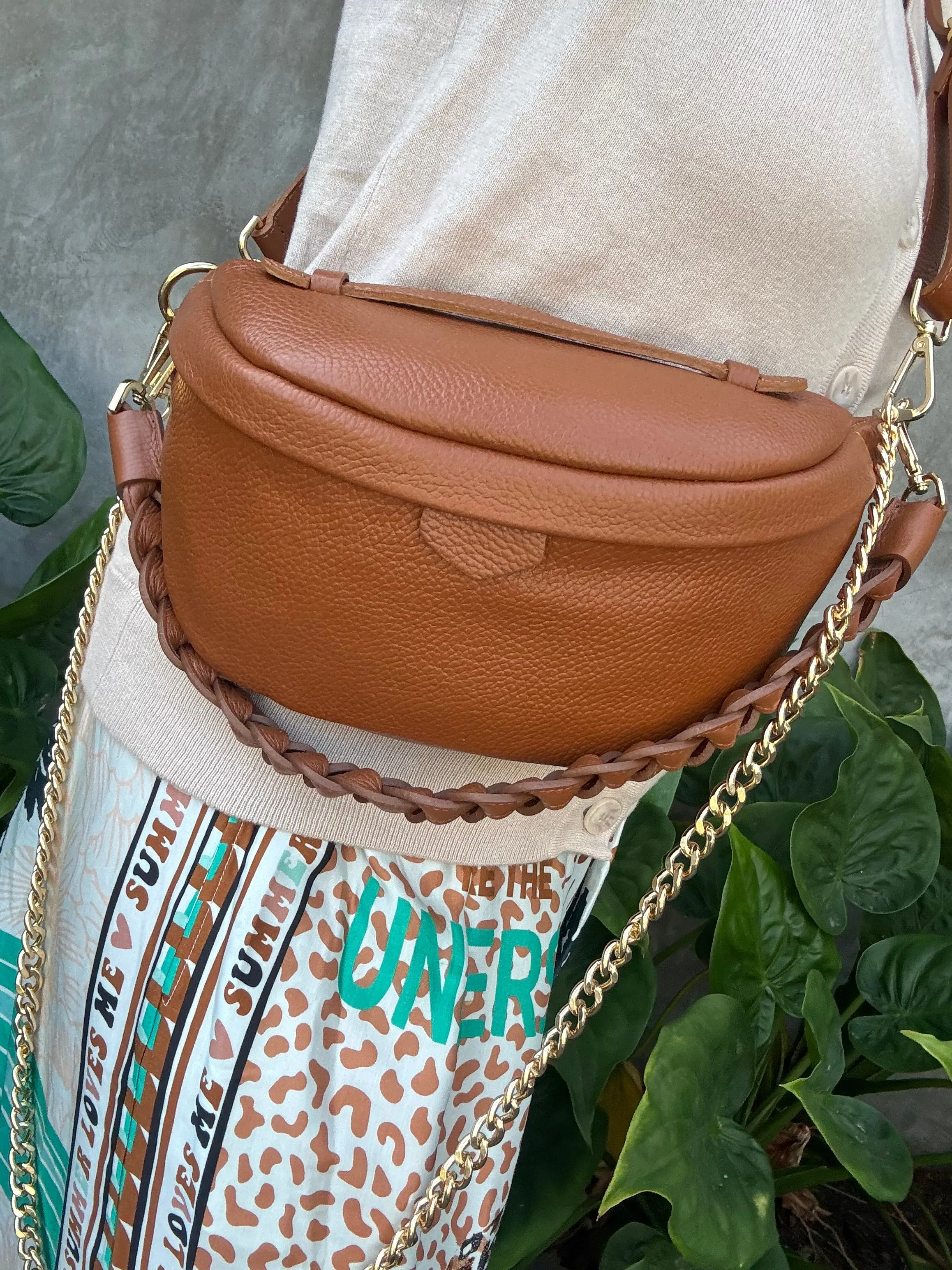 DELILAH HOBO - DARK TAN - BY STUDIO ZEE