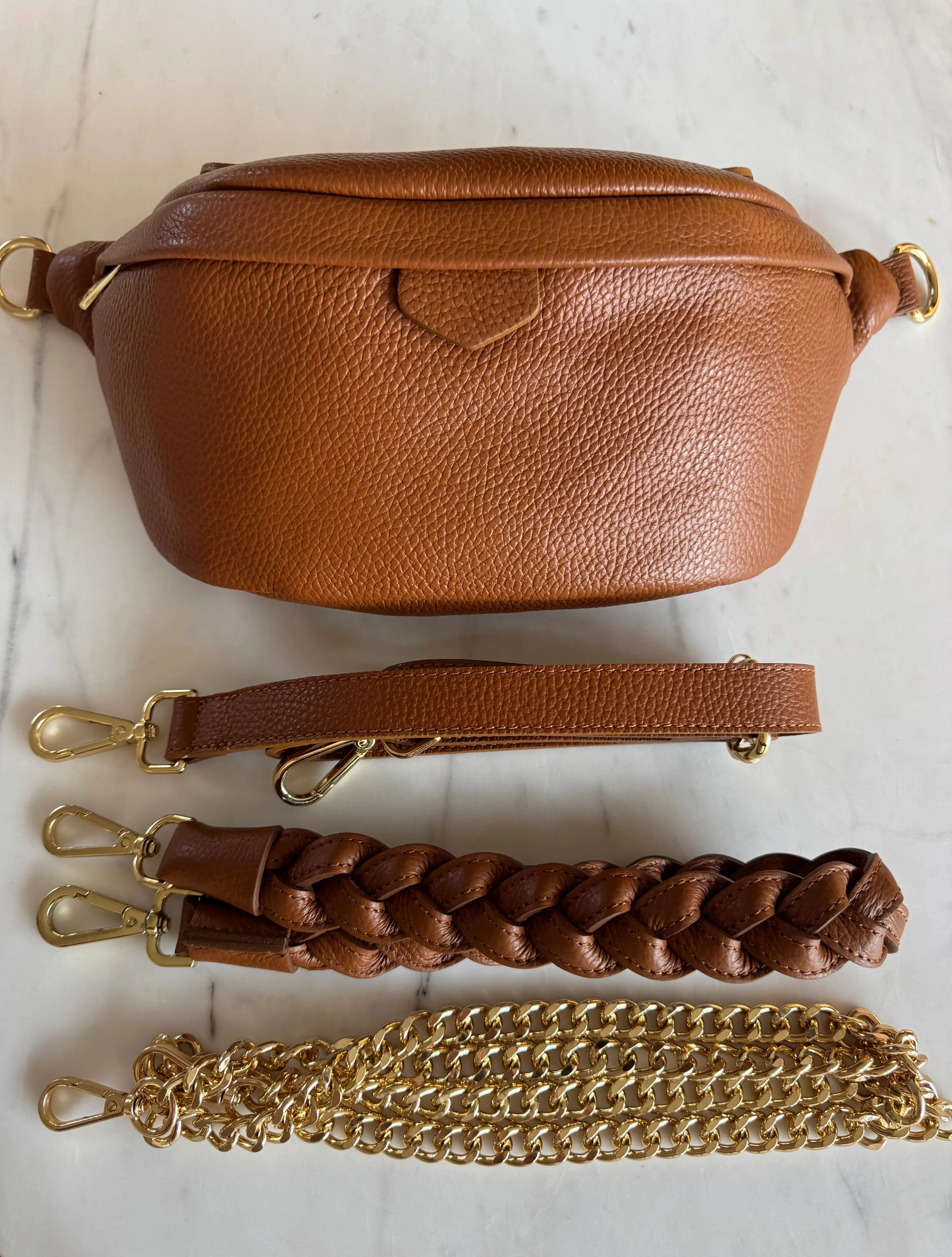 DELILAH HOBO - DARK TAN - BY STUDIO ZEE
