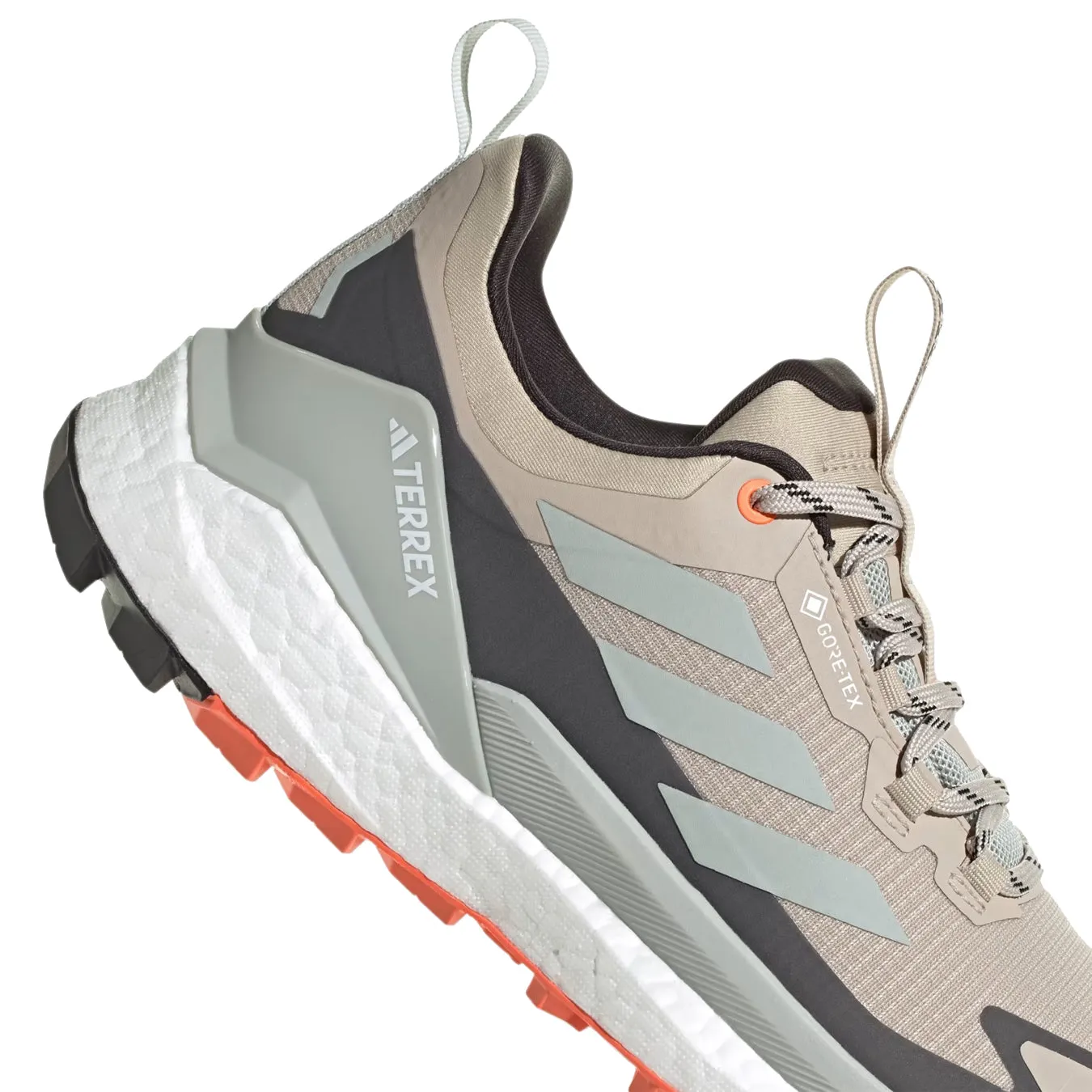 Doorbuster Adidas Terrex Womens Free Hiker 2.0 Low Gore-Tex Wonder Beige / Core Black / Semi Impact Orange  Today Only!