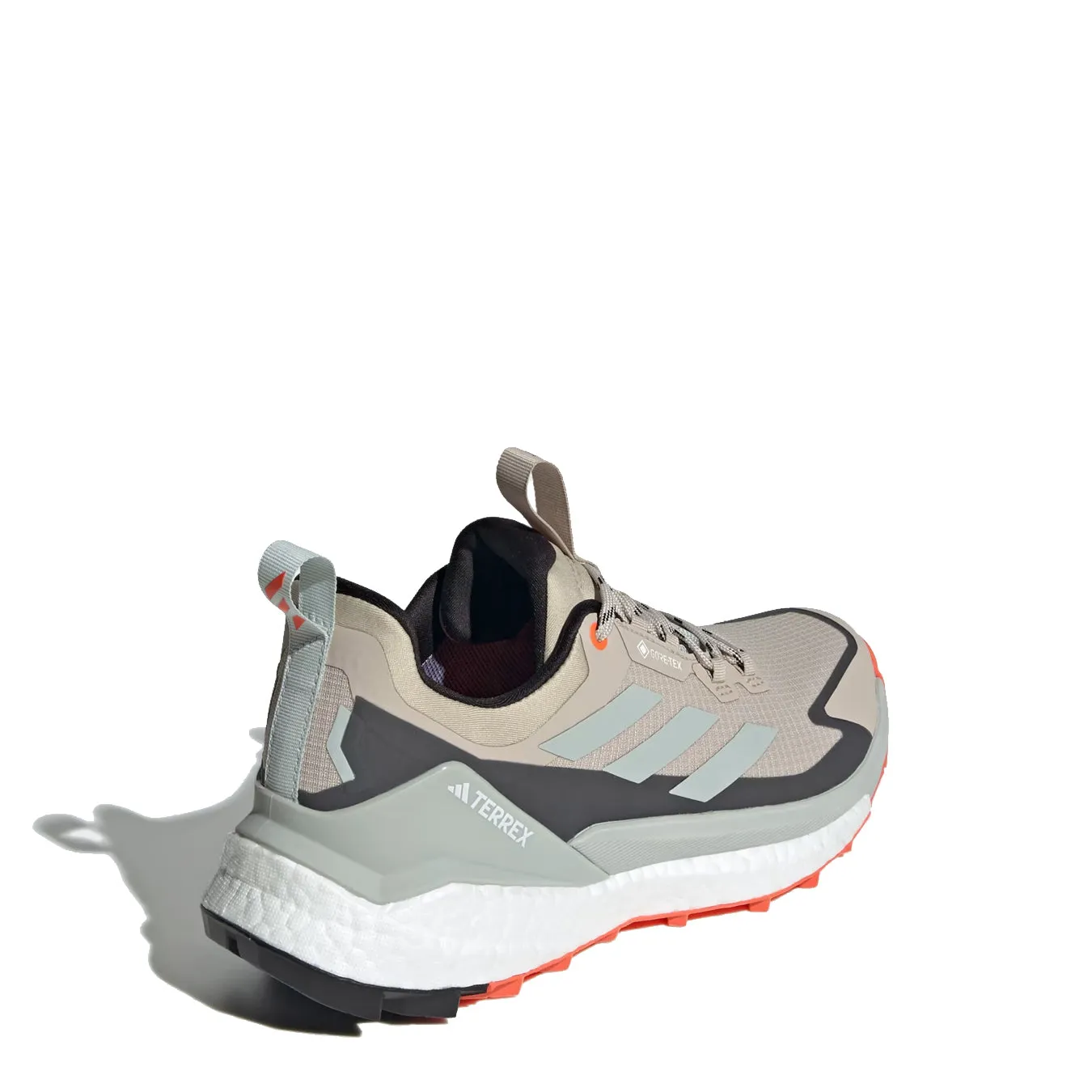 Doorbuster Adidas Terrex Womens Free Hiker 2.0 Low Gore-Tex Wonder Beige / Core Black / Semi Impact Orange  Today Only!