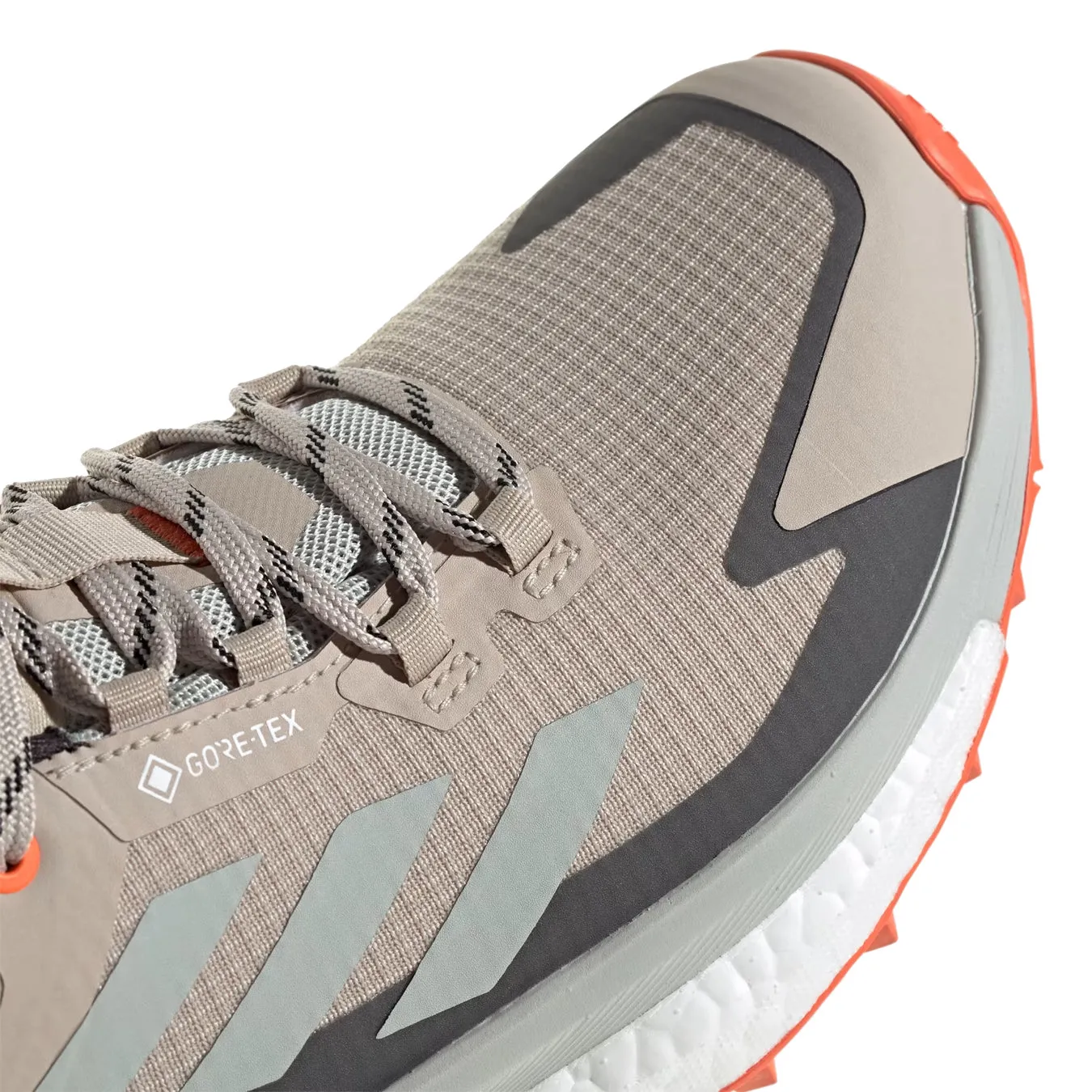 Doorbuster Adidas Terrex Womens Free Hiker 2.0 Low Gore-Tex Wonder Beige / Core Black / Semi Impact Orange  Today Only!