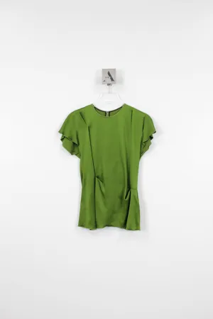 DRAPED PLEAT DETAIL TOP