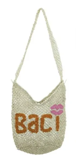 DRUSILLA BAG  BACI -  NATURAL/ORANGE/ROSE - THE JACKSONS