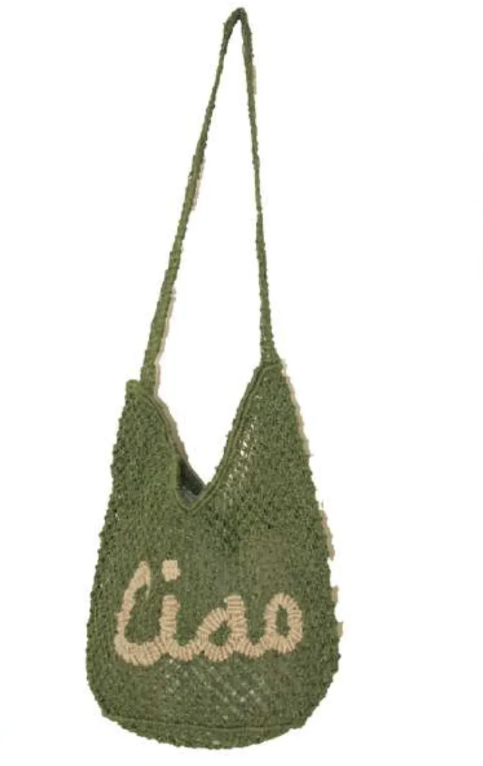 DRUSILLA BAG  CIAO -  FERN GREEN / NATURAL - THE JACKSONS
