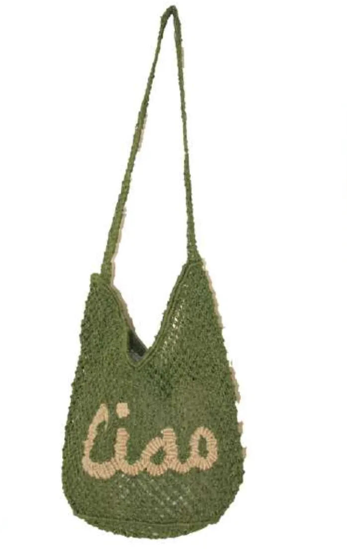 DRUSILLA BAG  CIAO -  FERN GREEN / NATURAL - THE JACKSONS