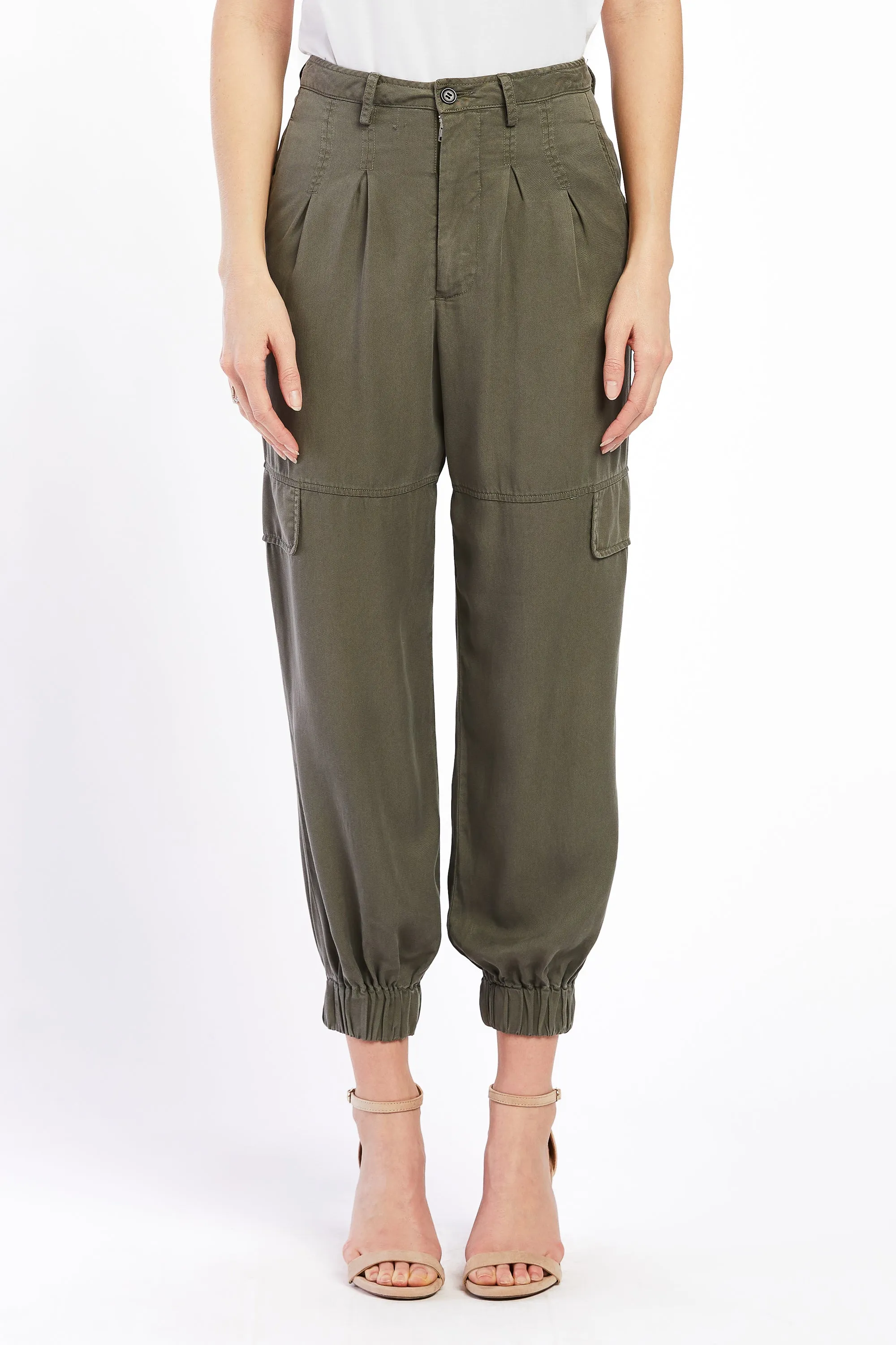 Editors Choice Laurent Soft Cargo Jogger Pants  Going Fast!