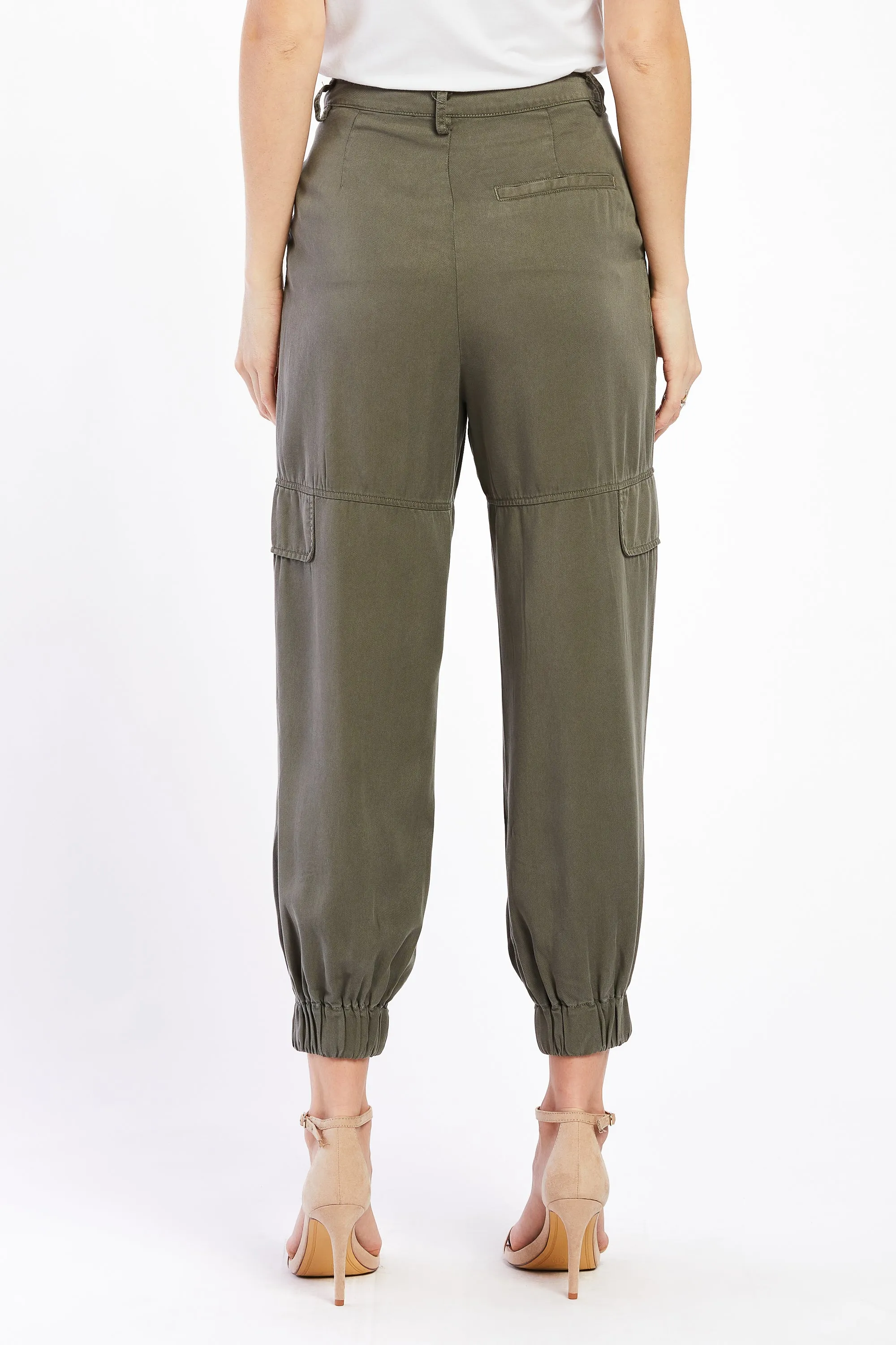 Editors Choice Laurent Soft Cargo Jogger Pants  Going Fast!