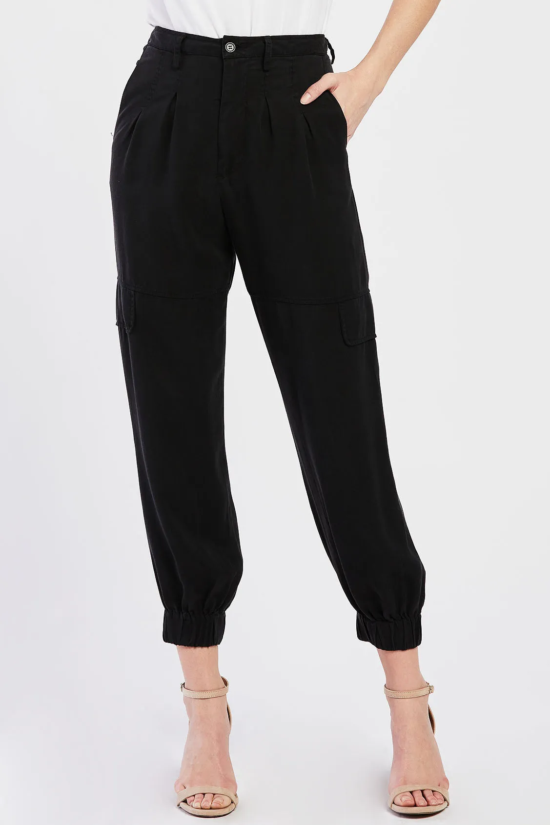 Editors Choice Laurent Soft Cargo Jogger Pants  Going Fast!