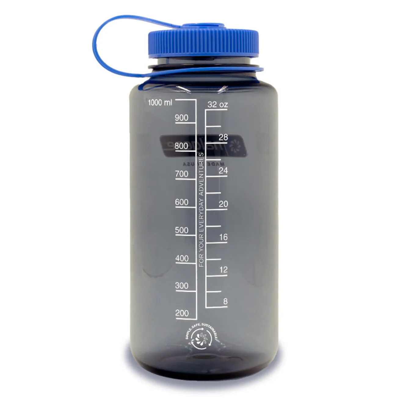 Editors Pick Nalgene Wide Mouth 1L Tritan Sustain Bottle Gray  Almost Gone!