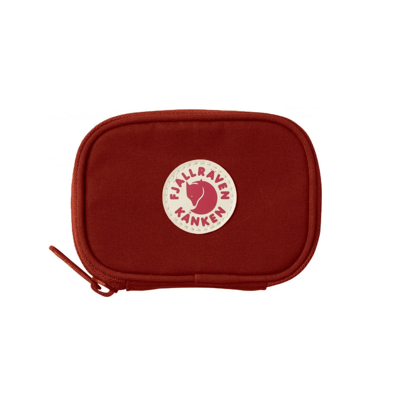Exclusive Fjallraven Kanken Card Wallet Ox Red  Last Chance!