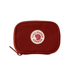 Exclusive Fjallraven Kanken Card Wallet Ox Red  Last Chance!