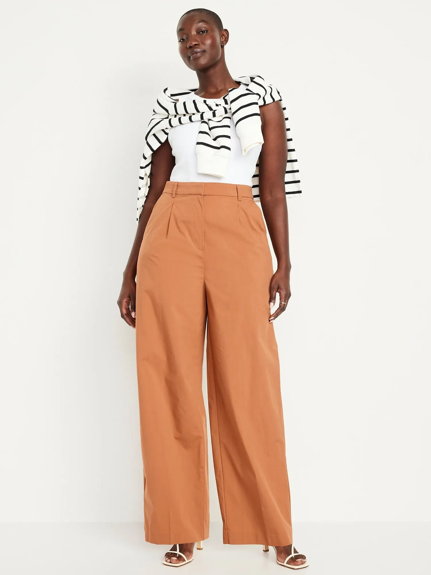 Extra High-Waisted Taylor Super Wide-Leg Trouser Pants