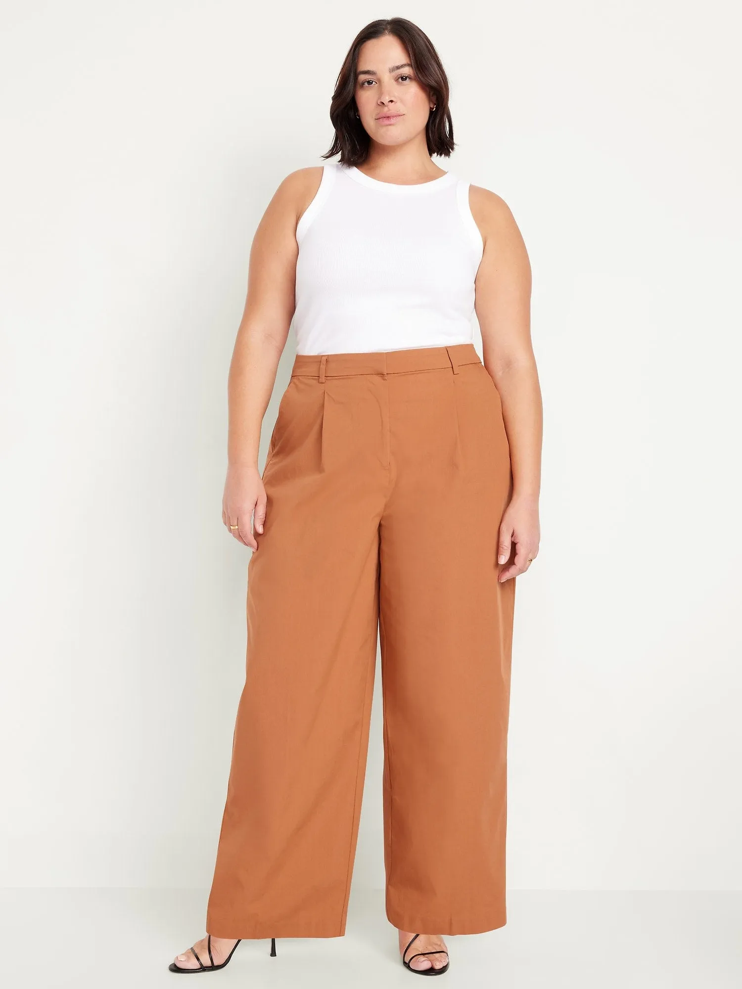 Extra High-Waisted Taylor Super Wide-Leg Trouser Pants