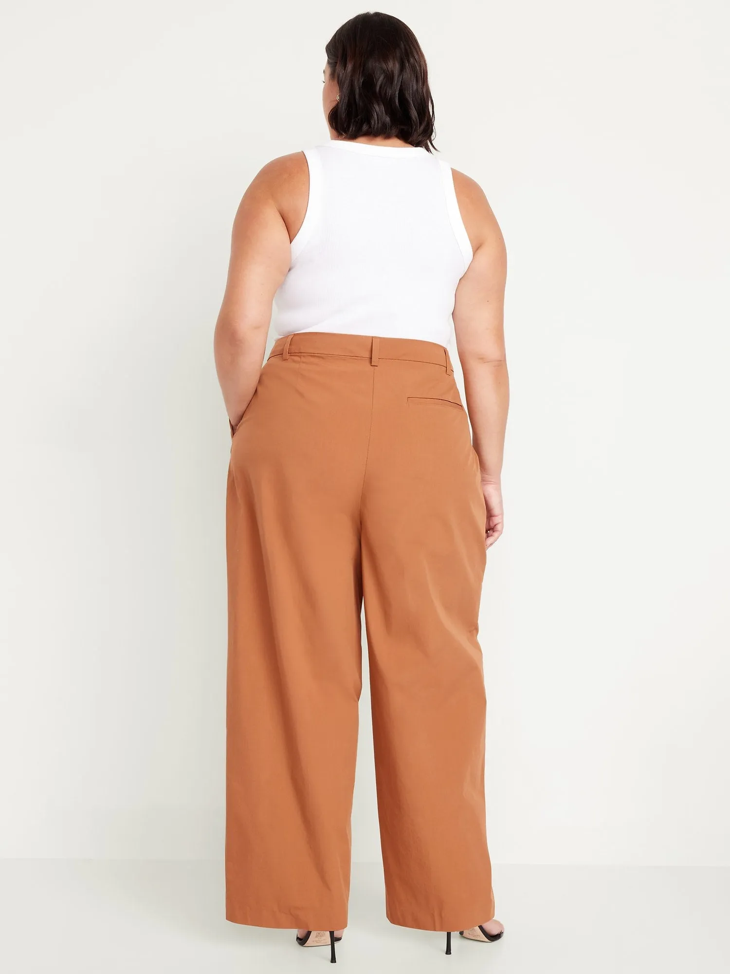 Extra High-Waisted Taylor Super Wide-Leg Trouser Pants